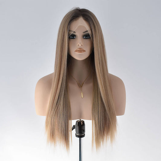 Full Lace Japanese Fiber Gradient Long Hair Wig