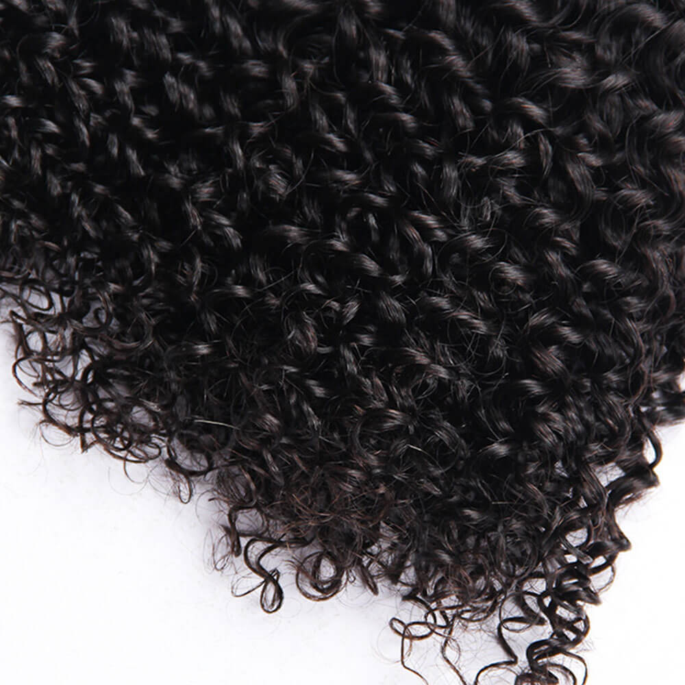 8-30 Inch Water Wave Natural Color Remy Human Hair Extension