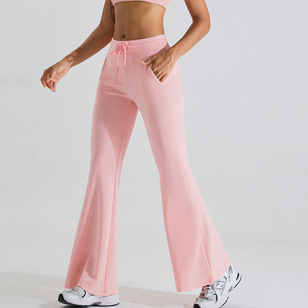 High Elastic Sweatpant With Straps