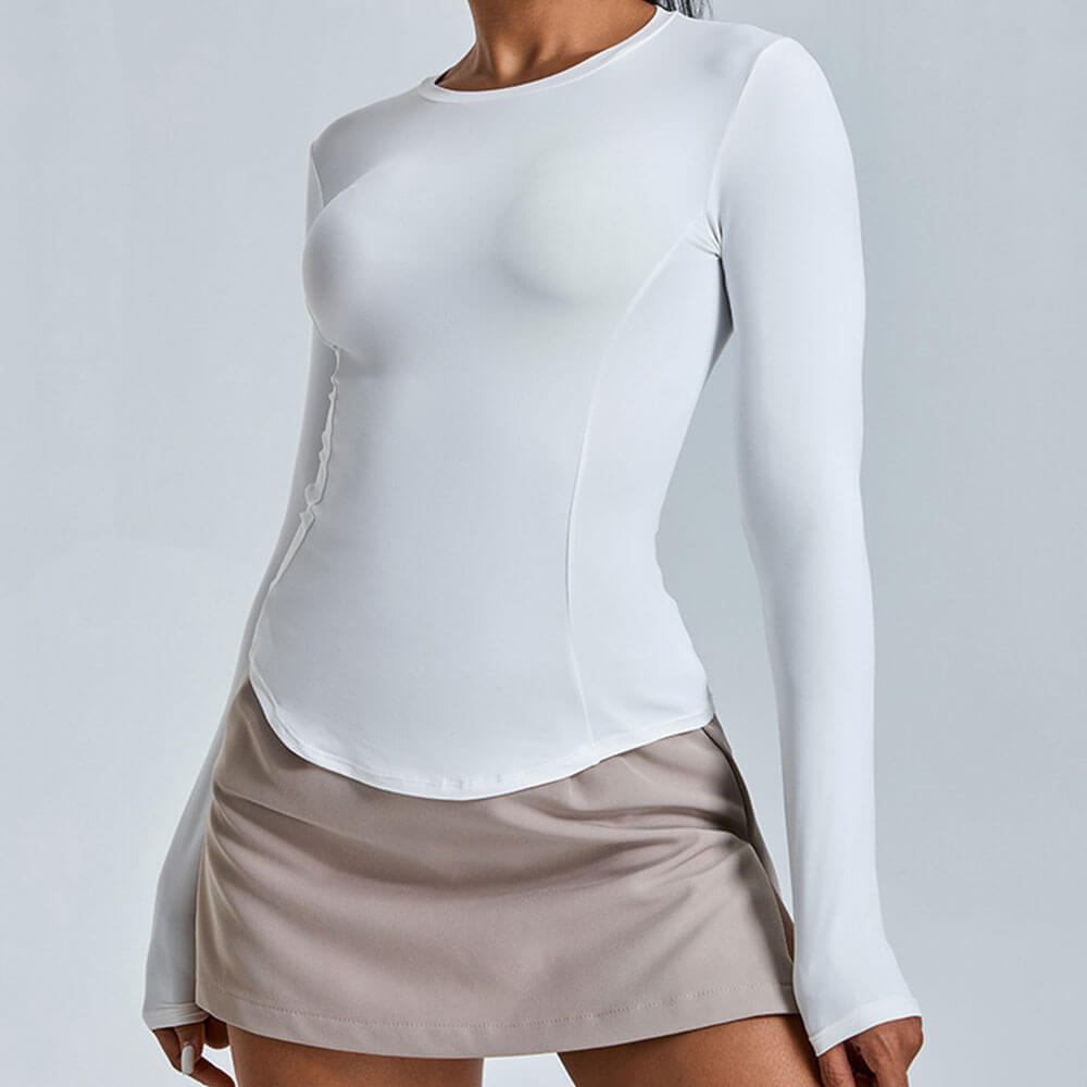 Breathing Long Sleeve Yoga Top