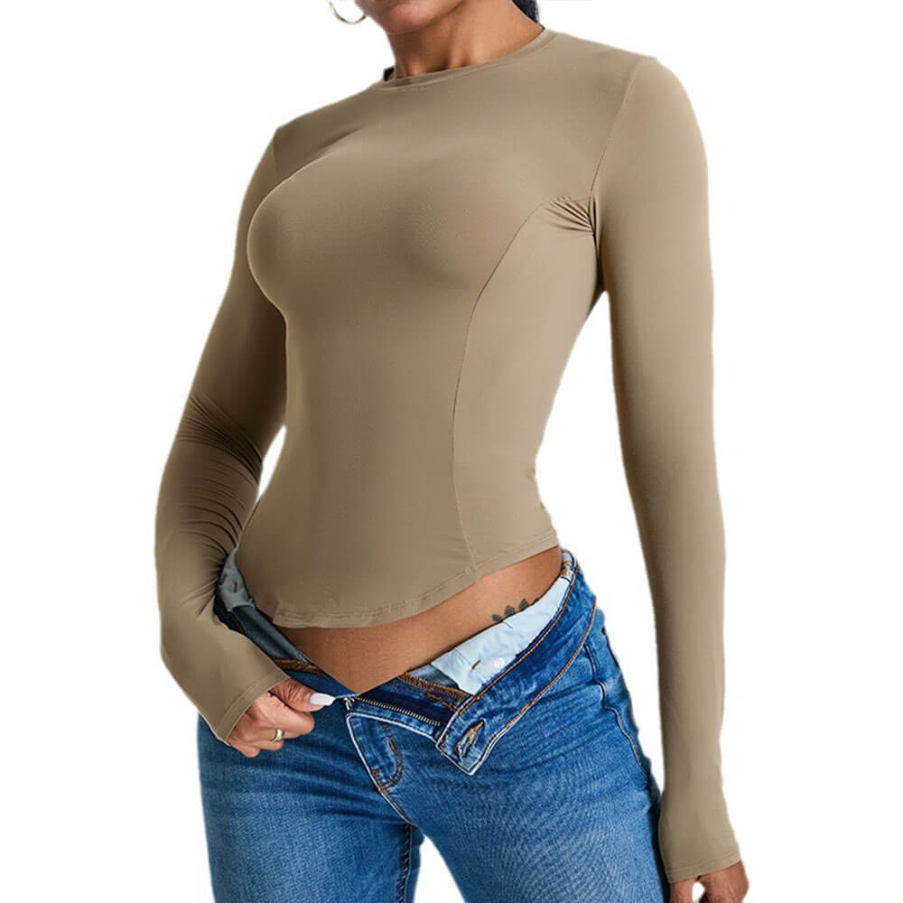 Breathing Long Sleeve Yoga Top