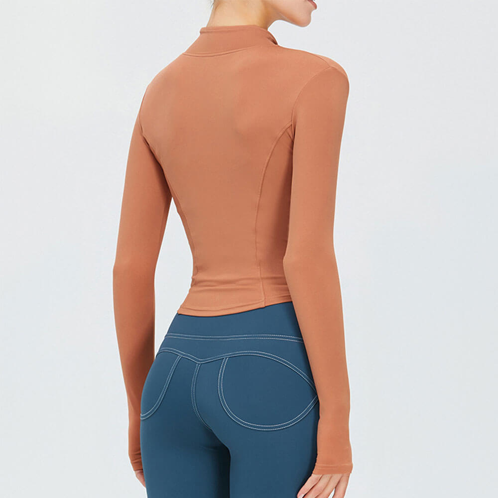 Quick Dry Long Sleeve Yoga Jacket